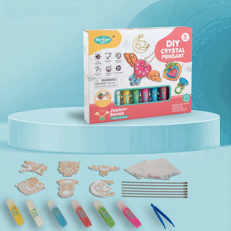 „Tee ise“ kristallide maalimiskomplekt